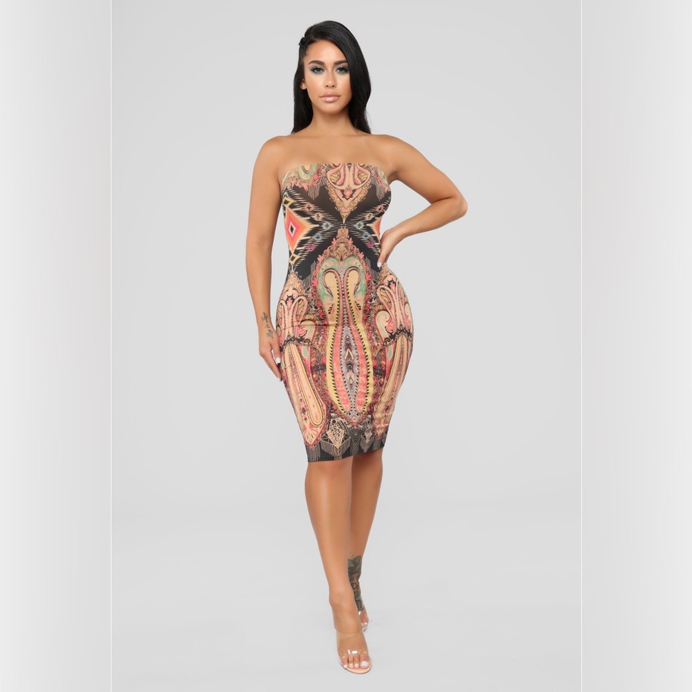 Beside You Tube Dress - Nude
